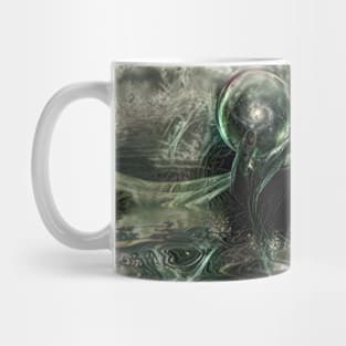 Galaxy in crystal ball Mug